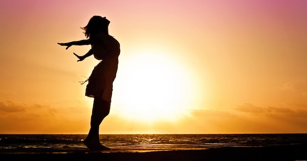 Sacrifice du droit d'auteur pour le lever du soleil.